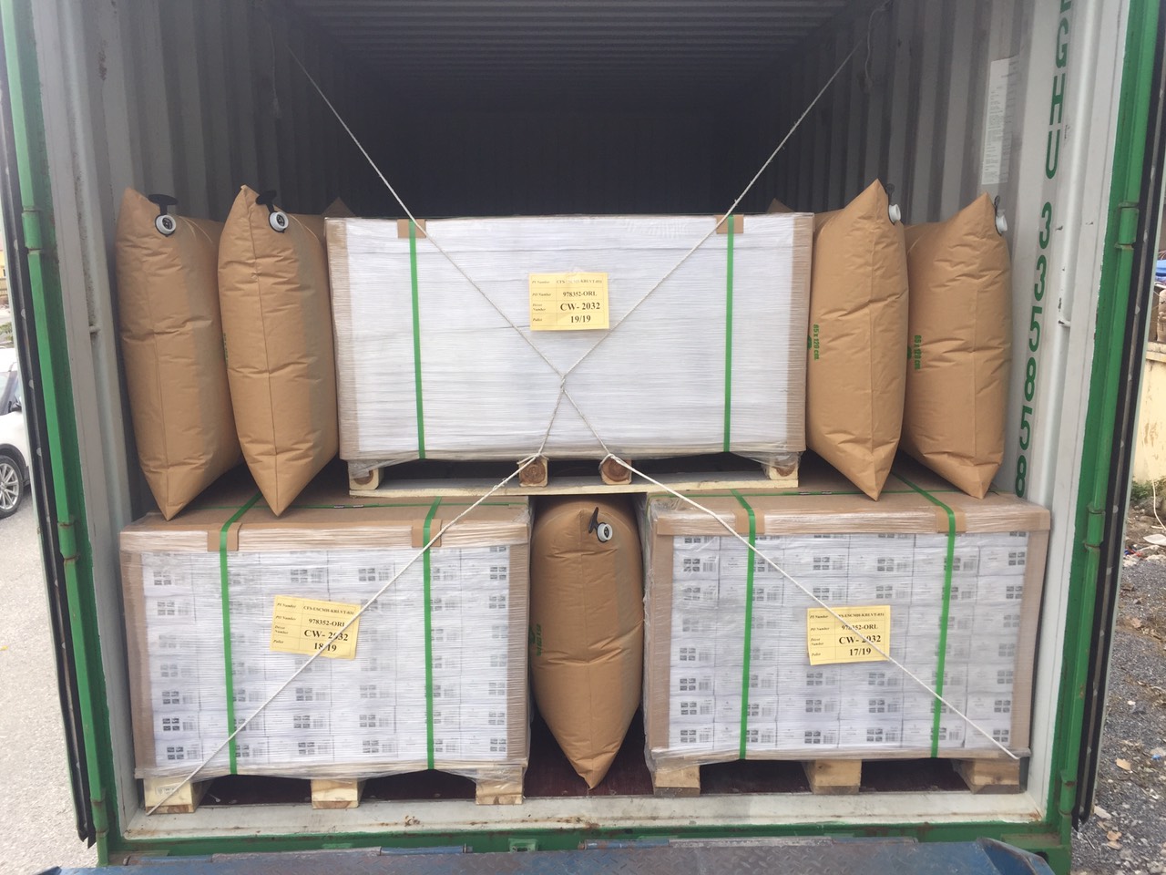 4 sai lầm cần tránh để ngăn chặn thiệt hại cho túi khí chèn lót container
