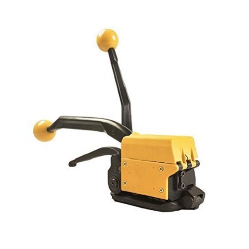 Manual sealless steel strapping tool